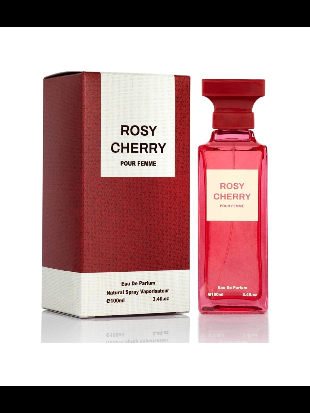 Rosy Cherry Pour Femme Eau de Parfum - Red Bottle
